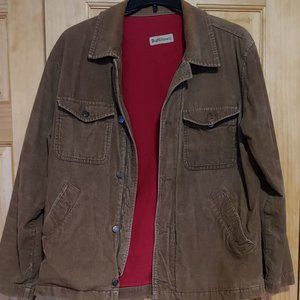 Ruff Hewn Mens size medium corduroy jacket
